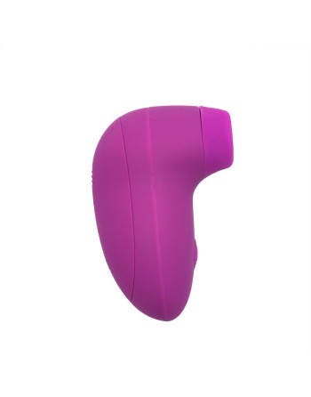Stimulateur clitoridien avec 2 embouts interchangeable vibration sur picots et langue - BOZ-058PUR