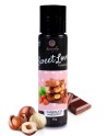 2 en 1 Gel de massage et lubrifiant chocolat noisette 100% comestible - SP6737