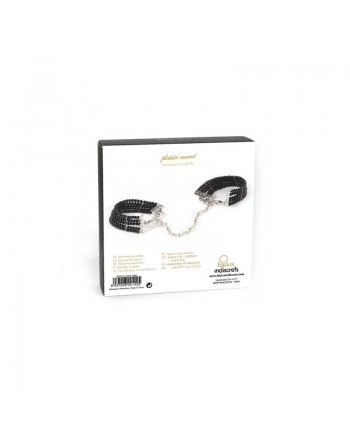 Plaisir Nacre - Menottes Bracelets - Noir